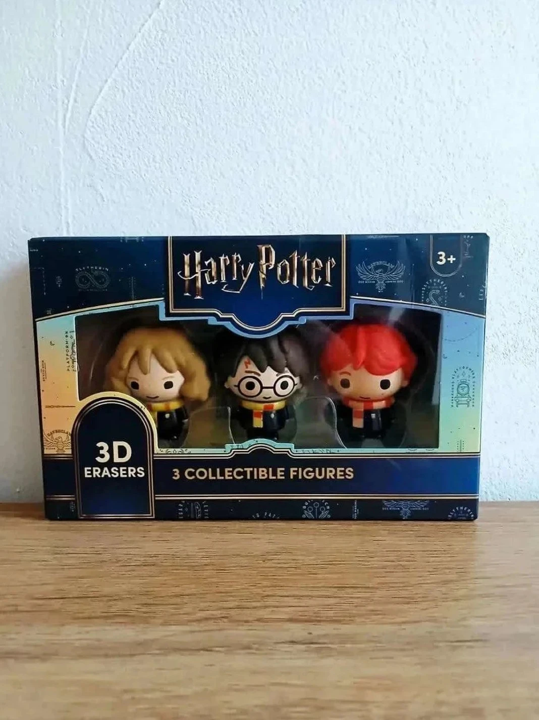 Figurines Harry Potter 3D Erasers 3-Pack
